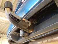 View of trailer tow-bar hitch