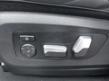 View of control buttons for electric seat adjustment