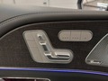 View of control buttons for electric seat adjustment