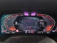 View of instrument panel