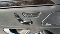 View of control buttons for electric rear seat adjustment