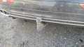 View of trailer tow-bar hitch