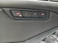 View of control buttons for electric seat adjustment
