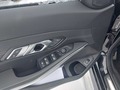 View of control buttons for electric seat adjustment