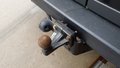 View of trailer tow-bar hitch