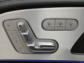 View of control buttons for electric seat adjustment