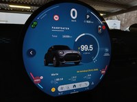 Pohľad na združený prístroj na palubnej doske