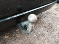 View of trailer tow-bar hitch