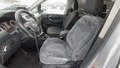 View of front seats