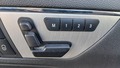 View of control buttons for electric seat adjustment