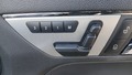 View of control buttons for electric seat adjustment