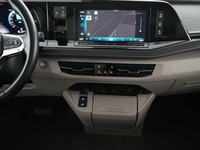 View of centre console