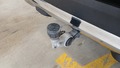 View of trailer tow-bar hitch