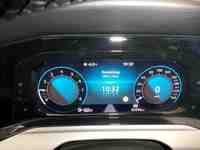 Pohled na přístrojovou desku