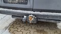 View of trailer tow-bar hitch