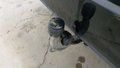 View of trailer tow-bar hitch