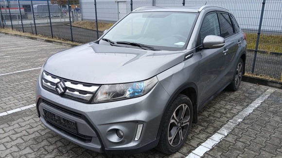 Vista anteriore sinistra