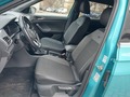 View of front seats