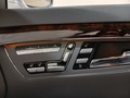 View of control buttons for electric seat adjustment