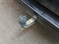 View of trailer tow-bar hitch