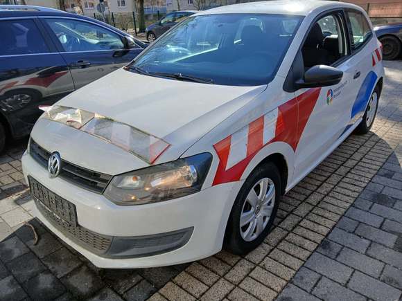 Vista anteriore sinistra