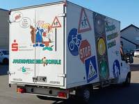 Vista posteriore destra