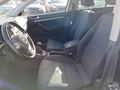 View of front seats