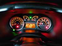 Vista plancia strumenti