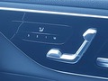 View of control buttons for electric seat adjustment