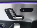 View of control buttons for electric seat adjustment
