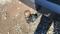 View of trailer tow-bar hitch
