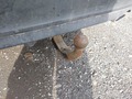 View of trailer tow-bar hitch
