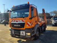 MAN TGS 10,5 BLS 6x2 Ttipmatic Kippmulde mit Auf-und Absetzvorrichtung