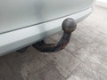 View of trailer tow-bar hitch