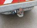 View of trailer tow-bar hitch