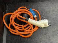 View of fittings for electric vehicle