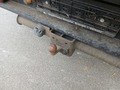 View of trailer tow-bar hitch