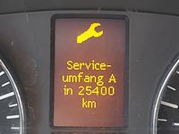 Zusatzaktion im Serviceheft