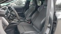 View of front seats