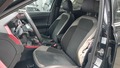 View of front seats