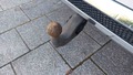 View of trailer tow-bar hitch