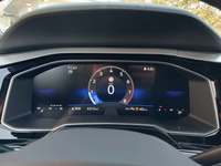 View of instrument panel