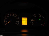 Widok zestawu wskazników