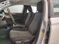 View of front seats