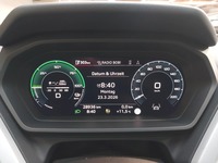 Pogled na kombinirani instrument