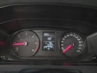 View of instrument panel