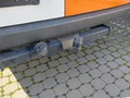 View of trailer tow-bar hitch