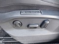 View of control buttons for electric seat adjustment