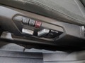 View of control buttons for electric seat adjustment