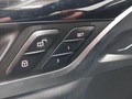 View of control buttons for electric seat adjustment